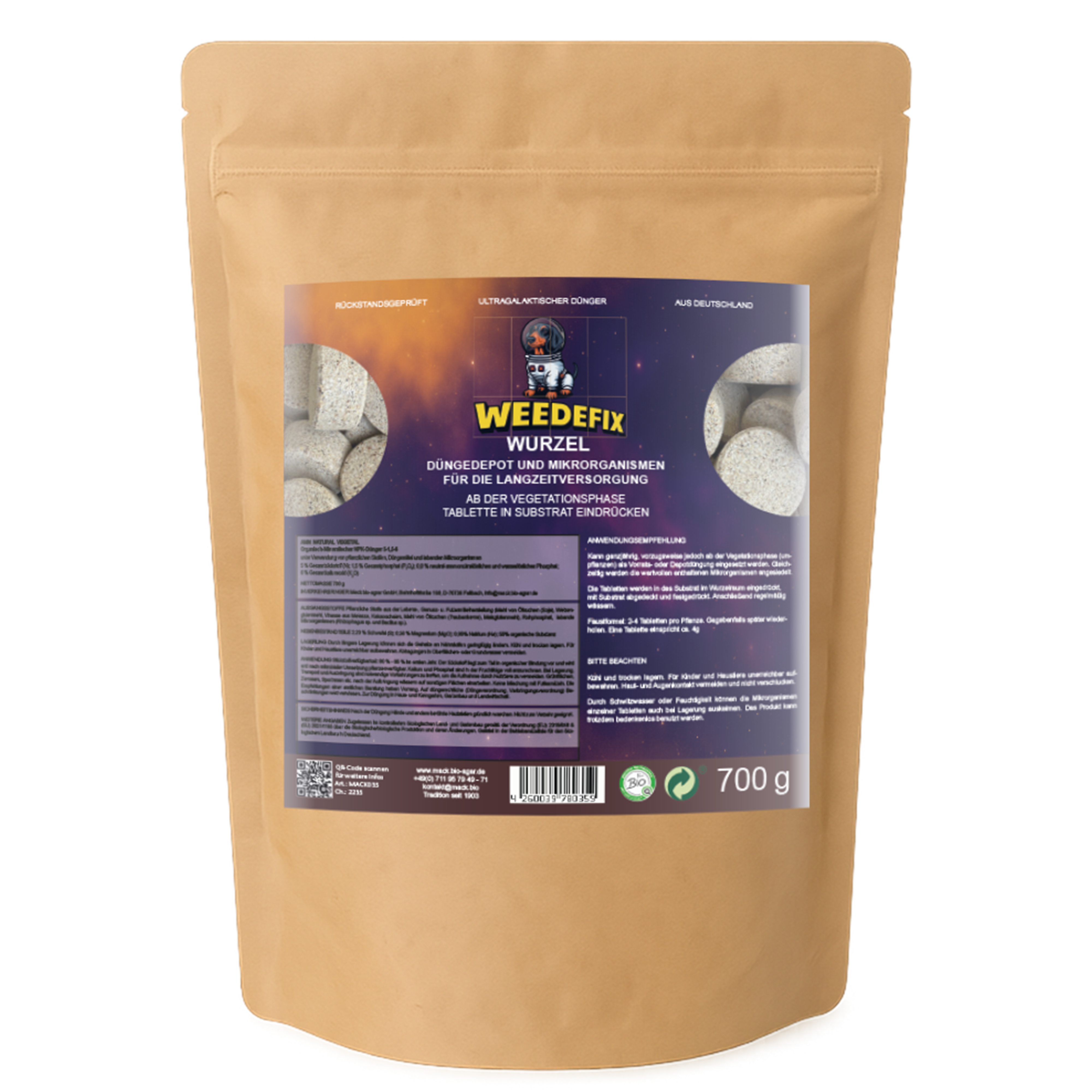 Weedefix WURZEL,700g